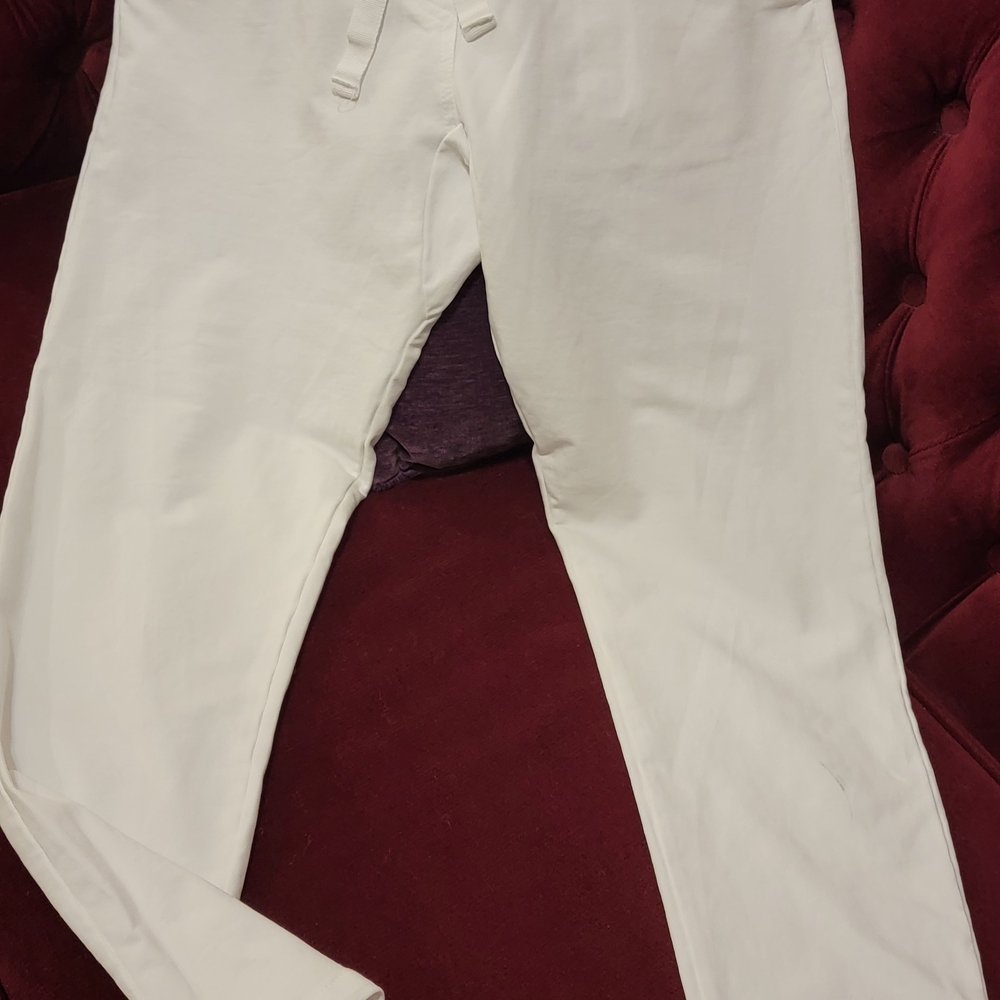 Stylish White Joggers